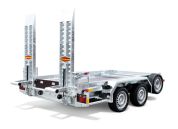 Baumaschinentransporter