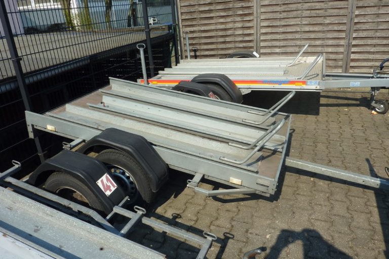 Motorradanhänger für 1 oder 2 Maschinen